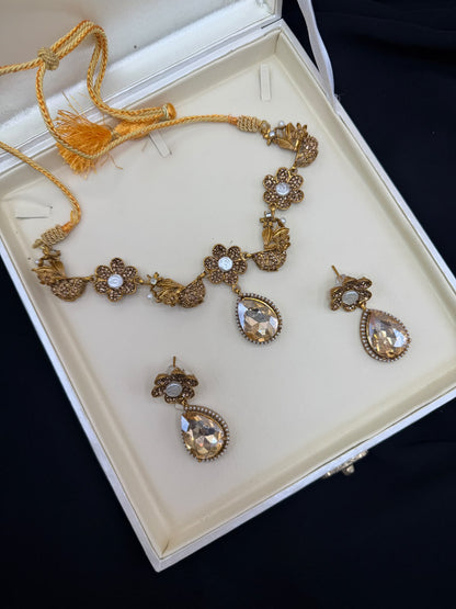 Royal Turkish Designer Necklace Set | Wedding Collection – New Arrival 4