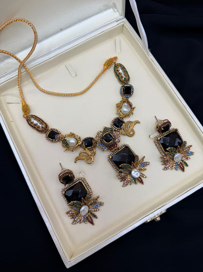 Royal Turkish Designer Necklace Set | Wedding Collection – New Arrival 7