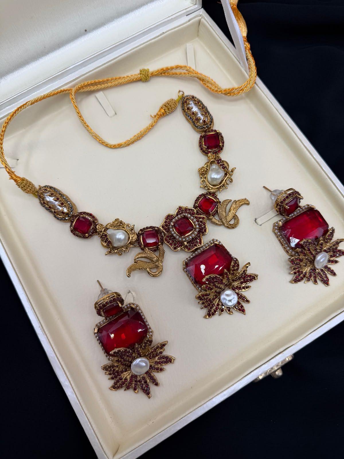 Royal Turkish Designer Necklace Set | Wedding Collection – New Arrival 7