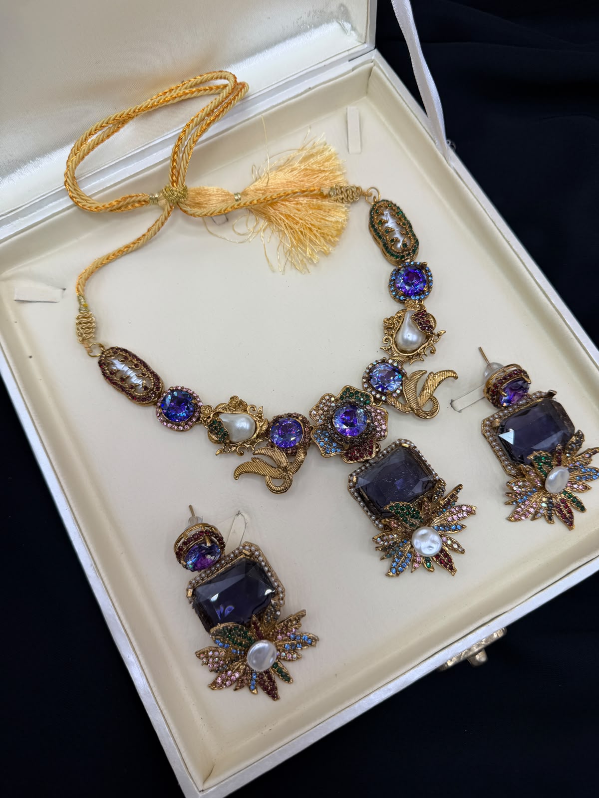 Royal Turkish Designer Necklace Set | Wedding Collection – New Arrival 7