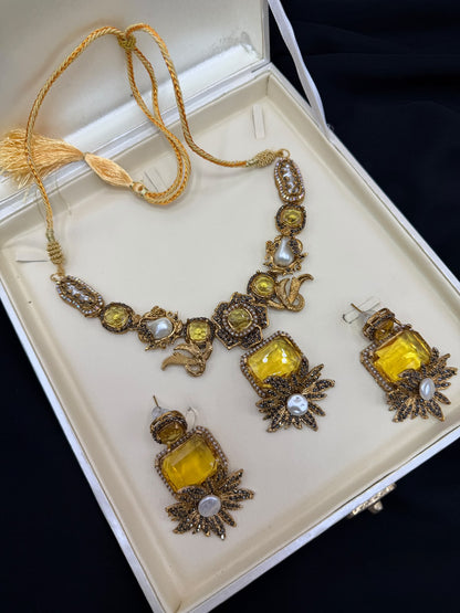 Royal Turkish Designer Necklace Set | Wedding Collection – New Arrival 7