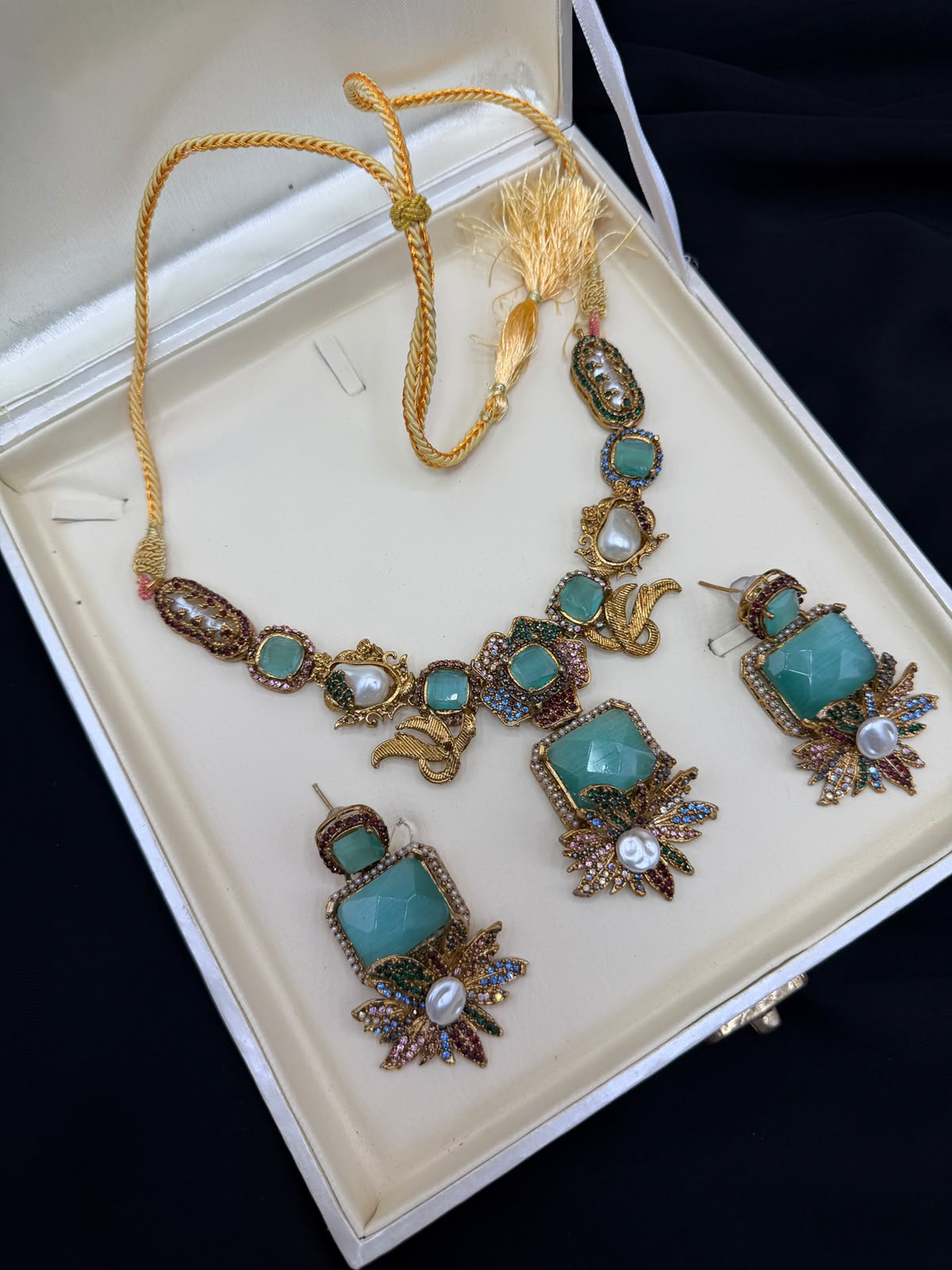 Royal Turkish Designer Necklace Set | Wedding Collection – New Arrival 7
