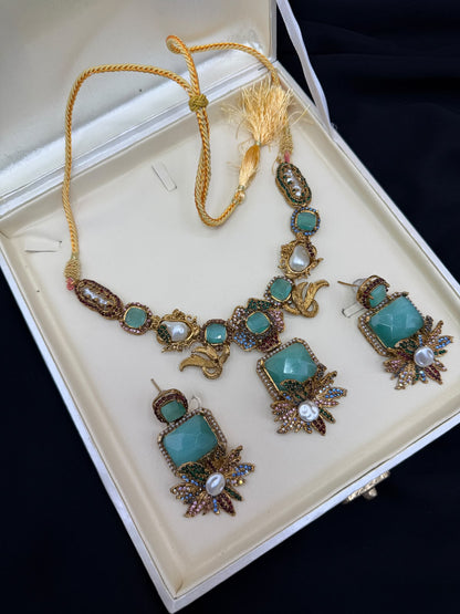 Royal Turkish Designer Necklace Set | Wedding Collection – New Arrival 7