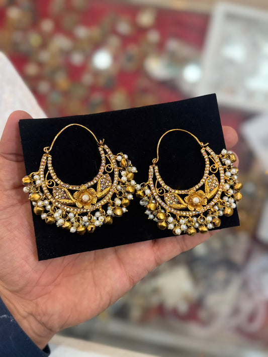 Royal Turkish Moon EarRings | Wedding Collection – New Arrival