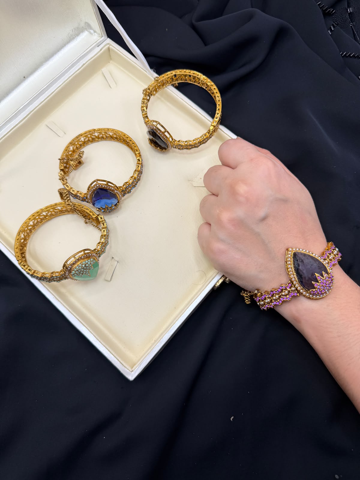 Luxury Turkish Designer Bracelet _Wedding Collection_New Arrival 2