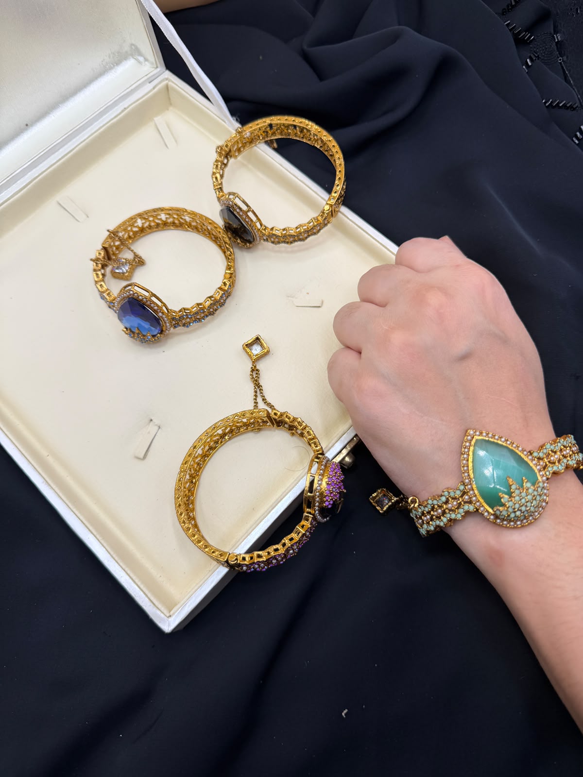 Luxury Turkish Designer Bracelet _Wedding Collection_New Arrival 2