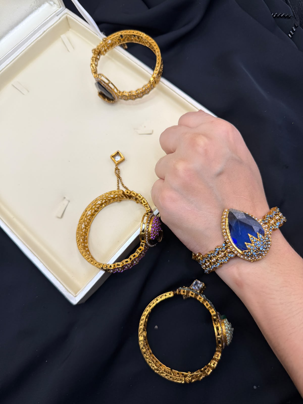 Luxury Turkish Designer Bracelet _Wedding Collection_New Arrival 2