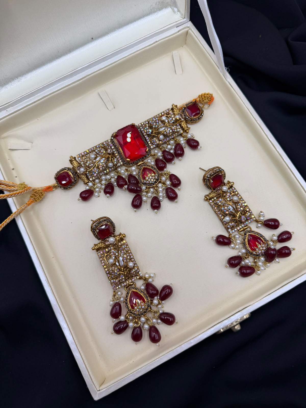Royal Turkish Designer Choker Set | Wedding Collection – Design 01
