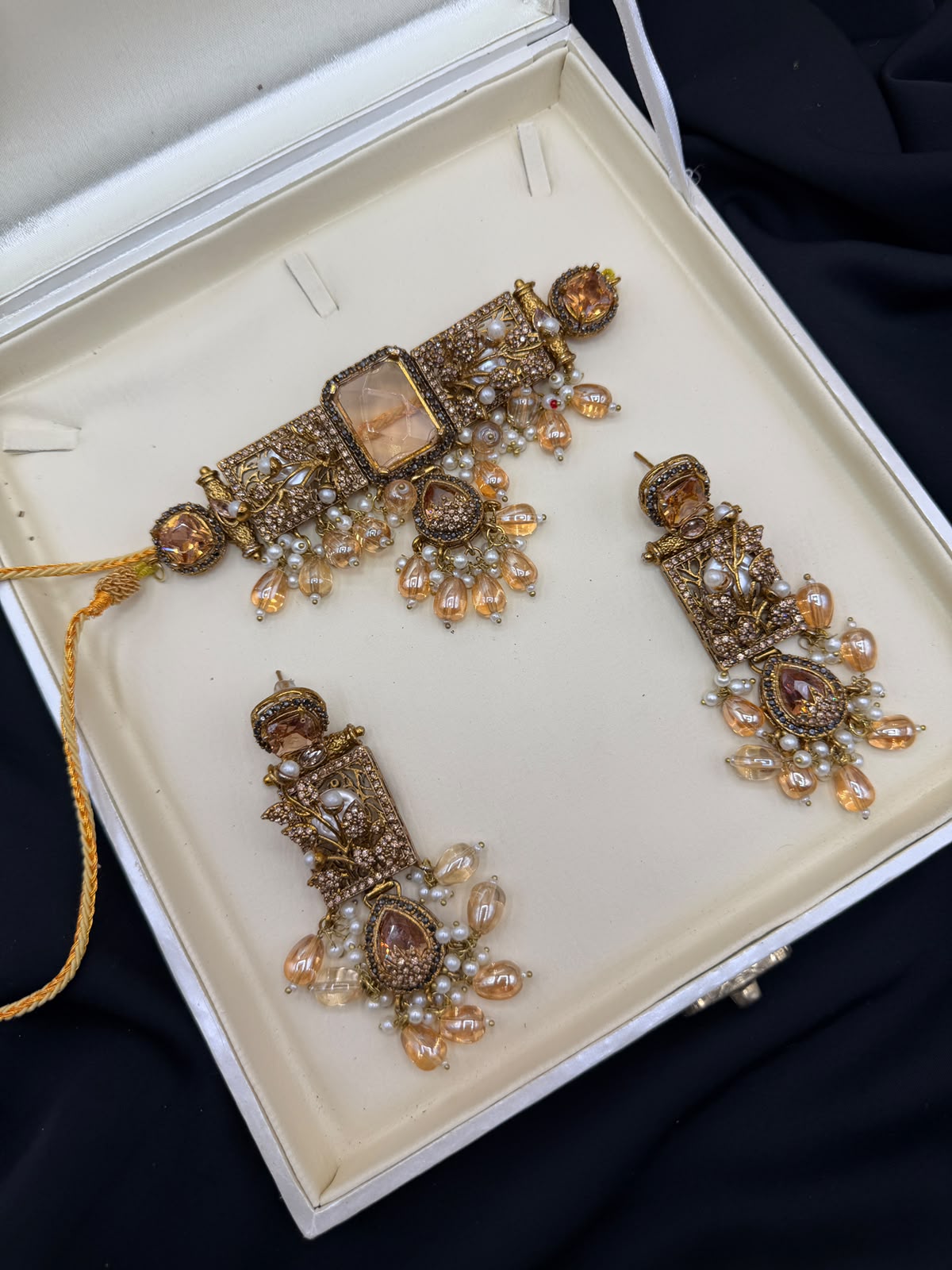 Royal Turkish Designer Choker Set | Wedding Collection – Design 01