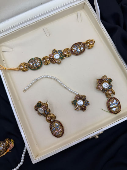 Royal Turkish Designer Choker Set | Wedding Collection – Design 02