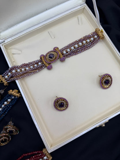 Royal Turkish Designer Choker Set | Wedding Collection – Design 04