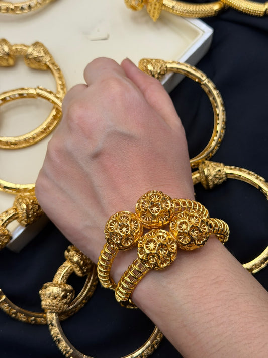 24k Gold Plated Bracelet_Per Pair
