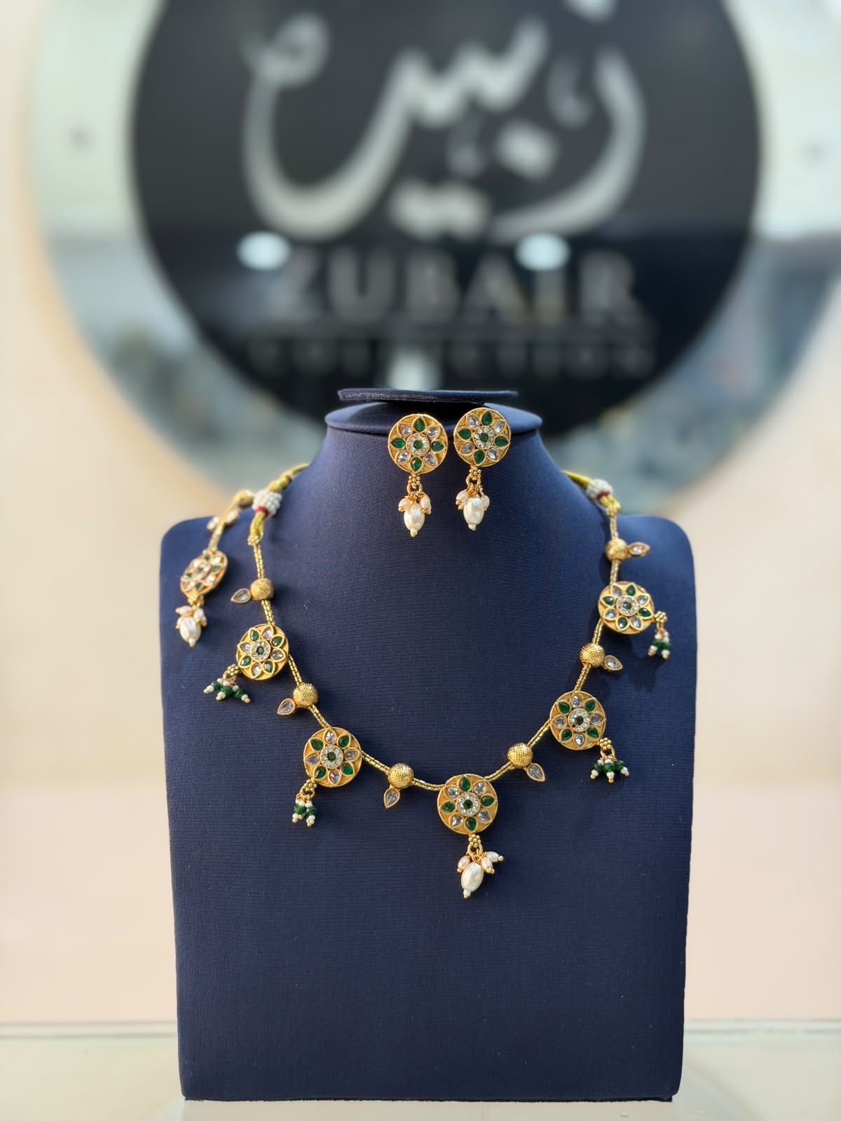 Royal Golden Rajwadi Choker Set – Bridal Necklace & Earrings | Wedding Collection | New Arrival 1