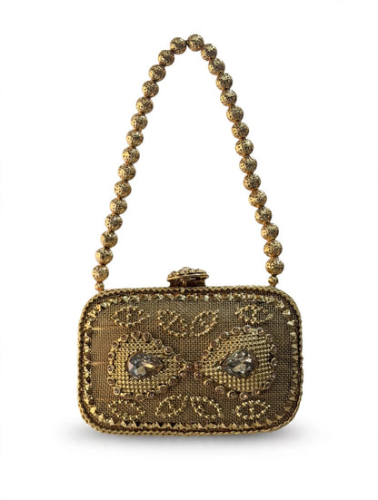 Luxury Golden Heer Collection Clutch_Small size_New Arrival_ Design 1