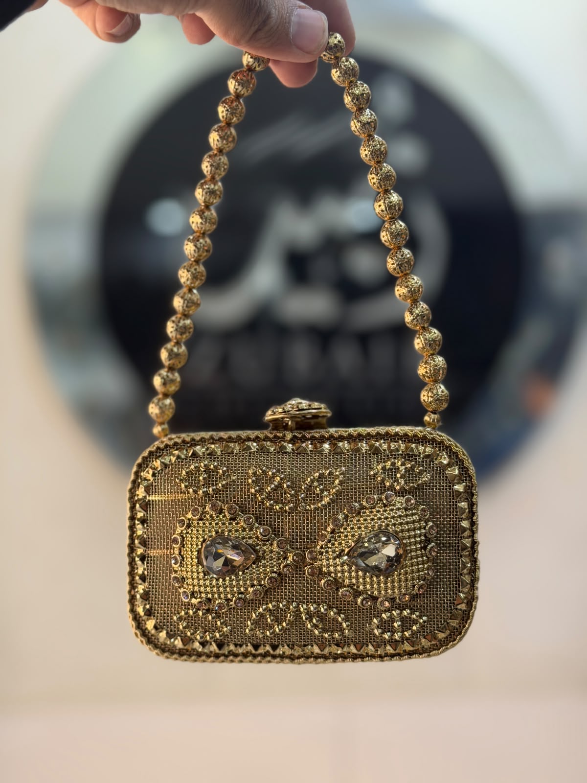 Luxury Golden Heer Collection Clutch_Small size_New Arrival_ Design 1