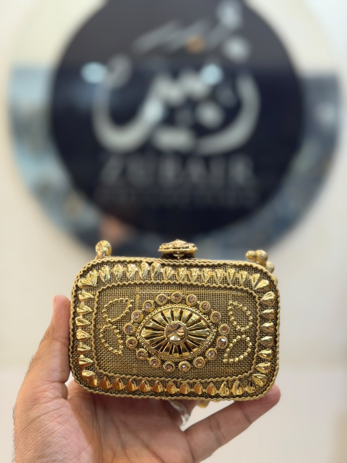 Luxury Golden Heer Collection Clutch_Small Size_New Arrival_Design 14