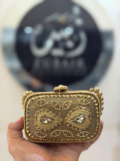 Luxury Golden Heer Collection Clutch_Small Size_New Arrival_Design 15