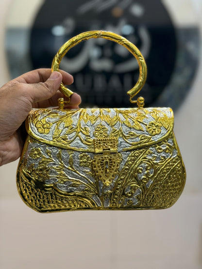 2Tune Luxury Traditional Indian Large Metal Clutch_New Arrival_ 1