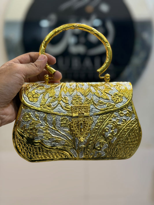 2Tune Luxury Traditional Indian Large Metal Clutch_New Arrival_ 1