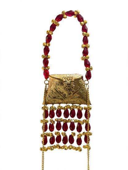 Stylish Indian Designer Metal Clutch_Mini Size_New Arrival