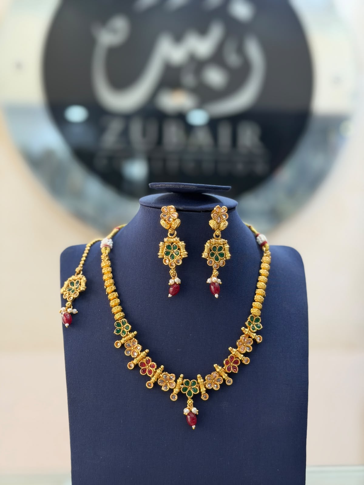 Royal Golden Rajwadi Choker Set – Bridal Necklace & Earrings | Wedding Collection | New Arrival 7