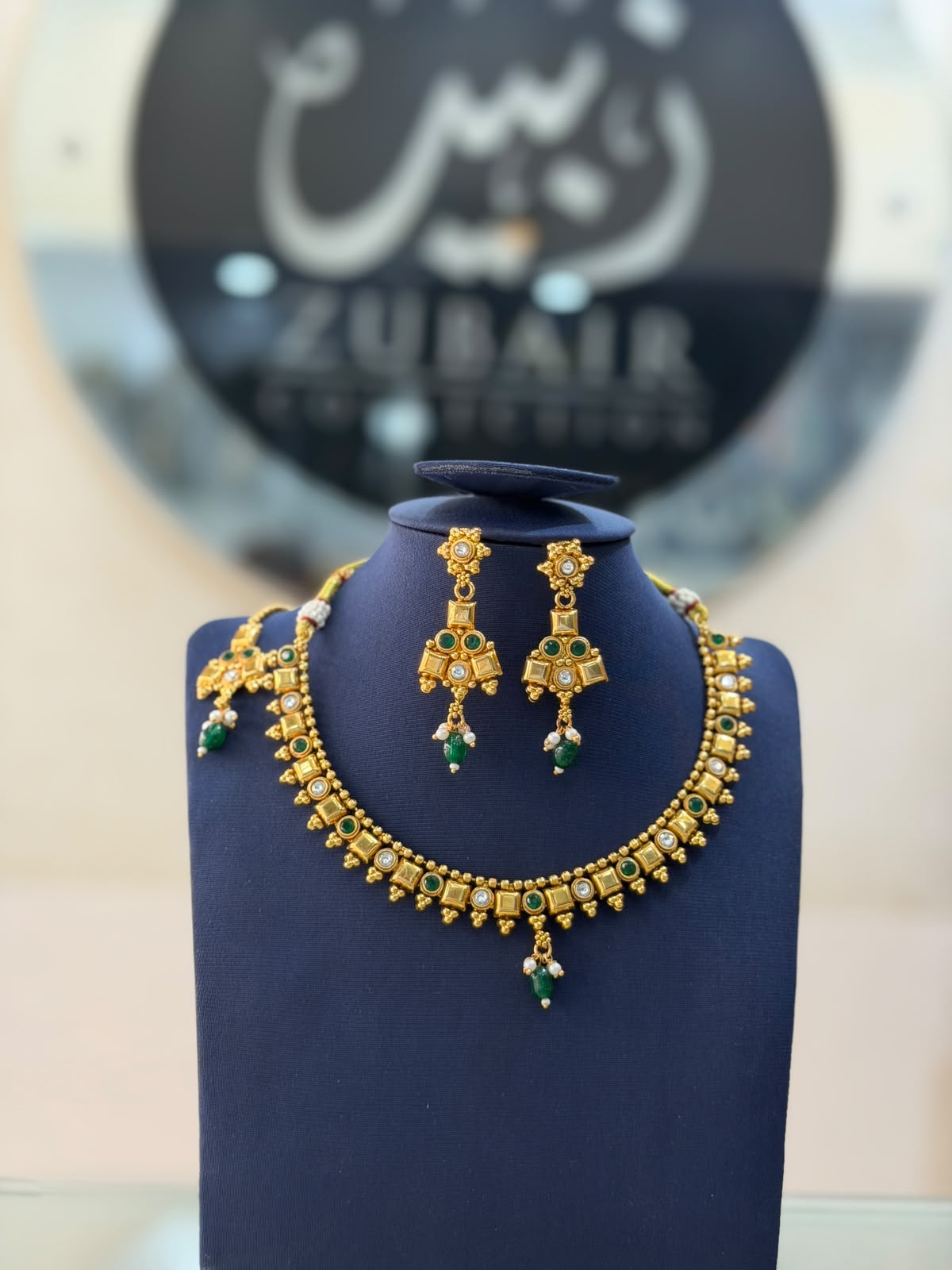 Royal Golden Rajwadi Choker Set – Bridal Necklace & Earrings | Wedding Collection | New Arrival 13