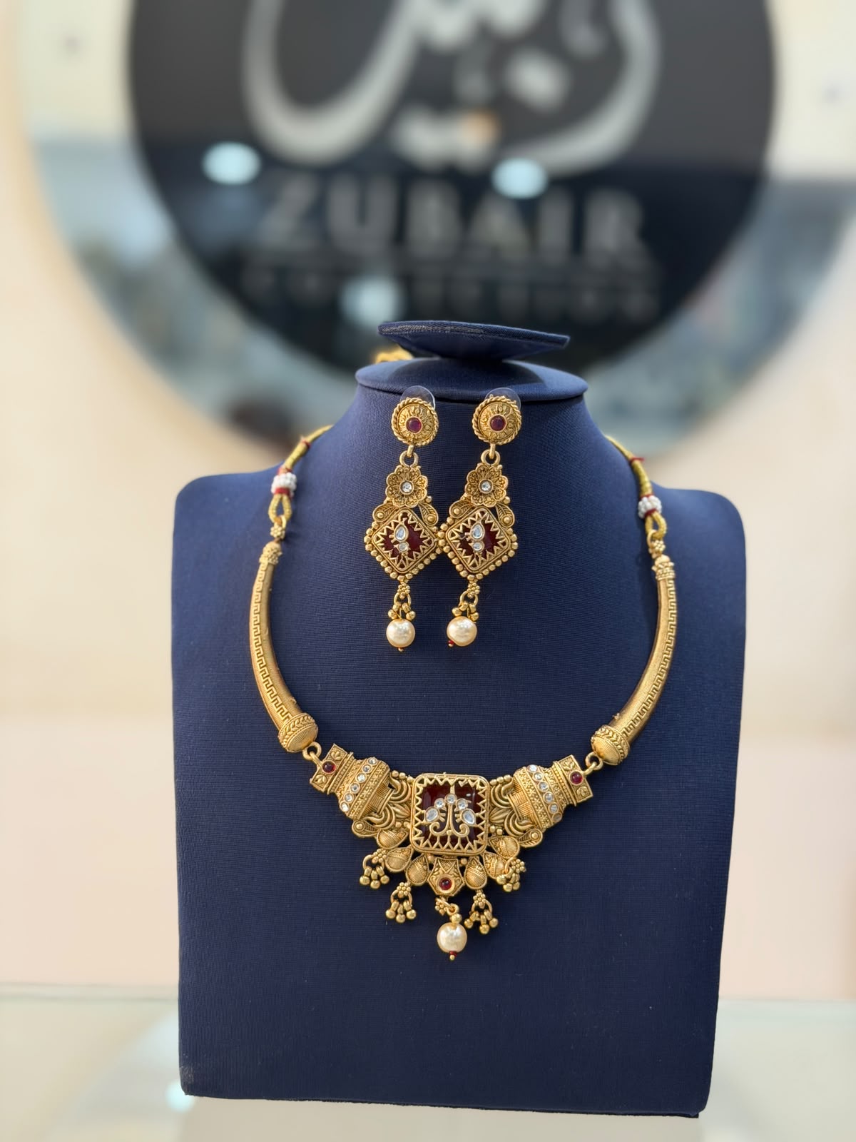 Royal Golden Rajwadi Choker Set – Bridal Necklace & Earrings | Wedding Collection | New Arrival 20