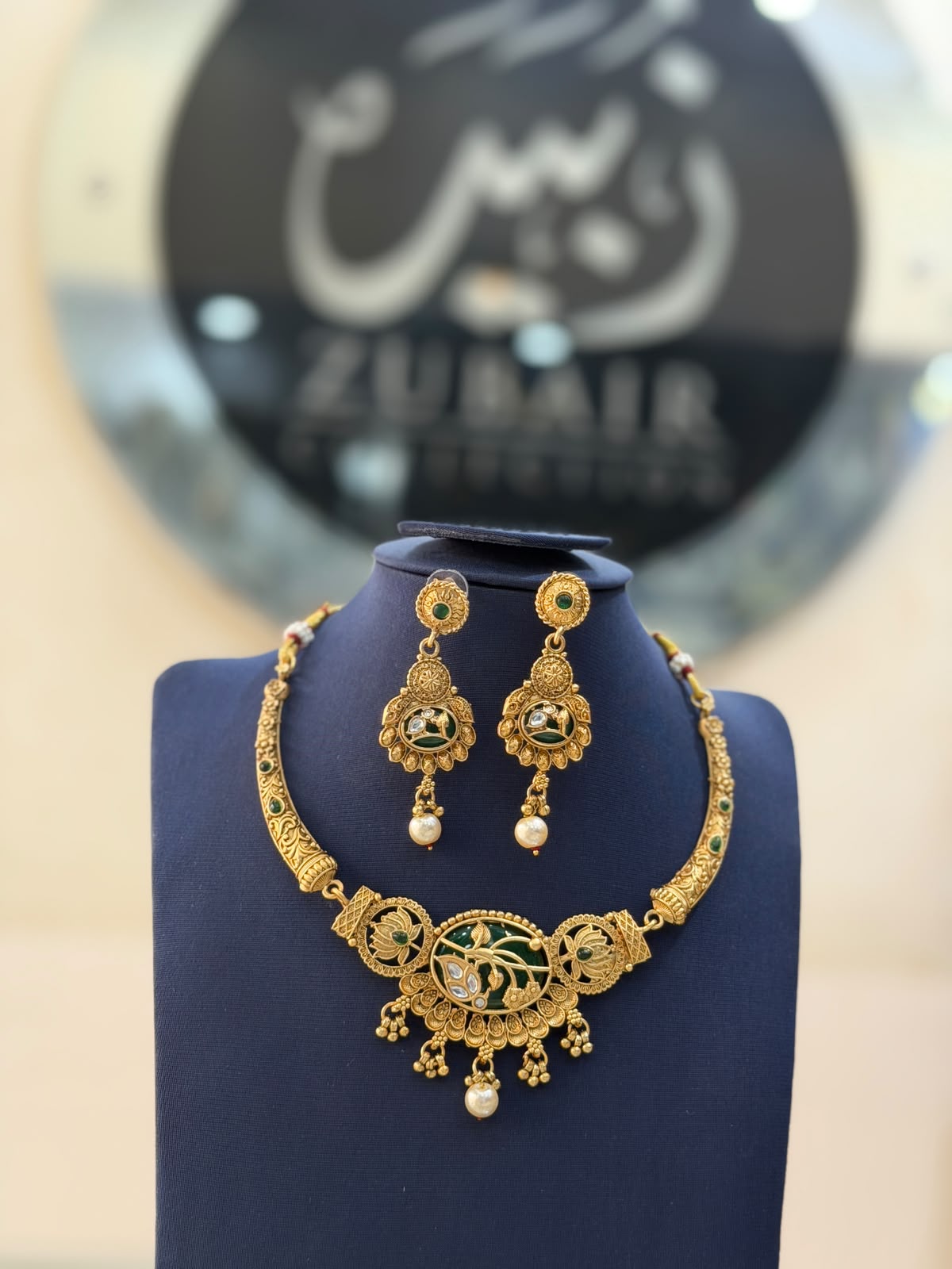 Royal Golden Rajwadi Choker Set – Bridal Necklace & Earrings | Wedding Collection | New Arrival 25