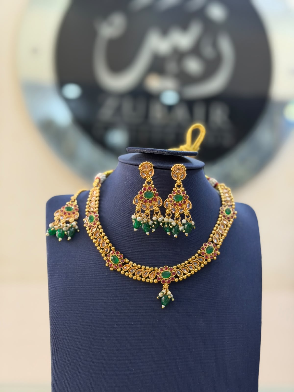 Royal Golden Rajwadi Choker Set – Bridal Necklace & Earrings | Wedding Collection | New Arrival 27