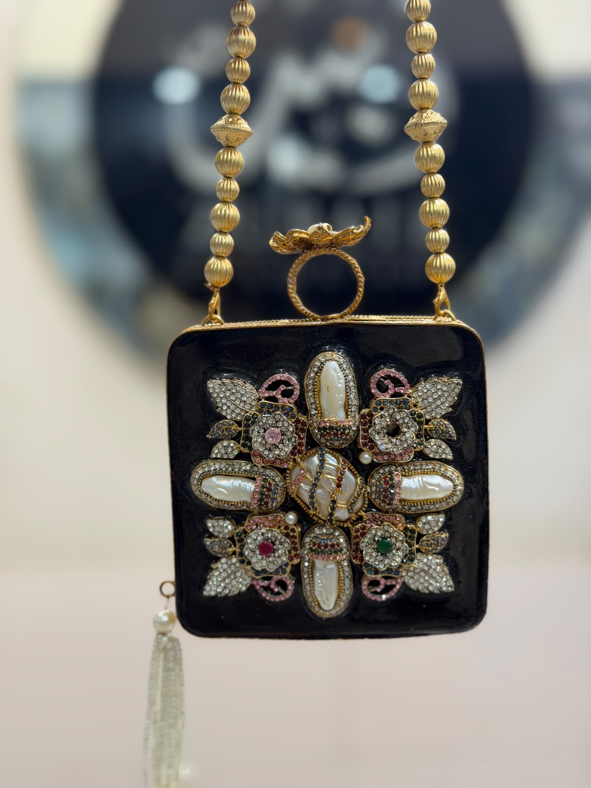 Handmade Designer Turkish Kundan Clutch_New Arrival_Design 3