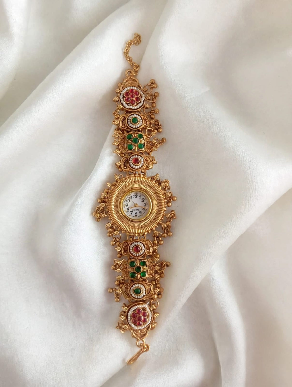 Stylish Ladies Rajwari Designer Golden Watch_New Arrival 2