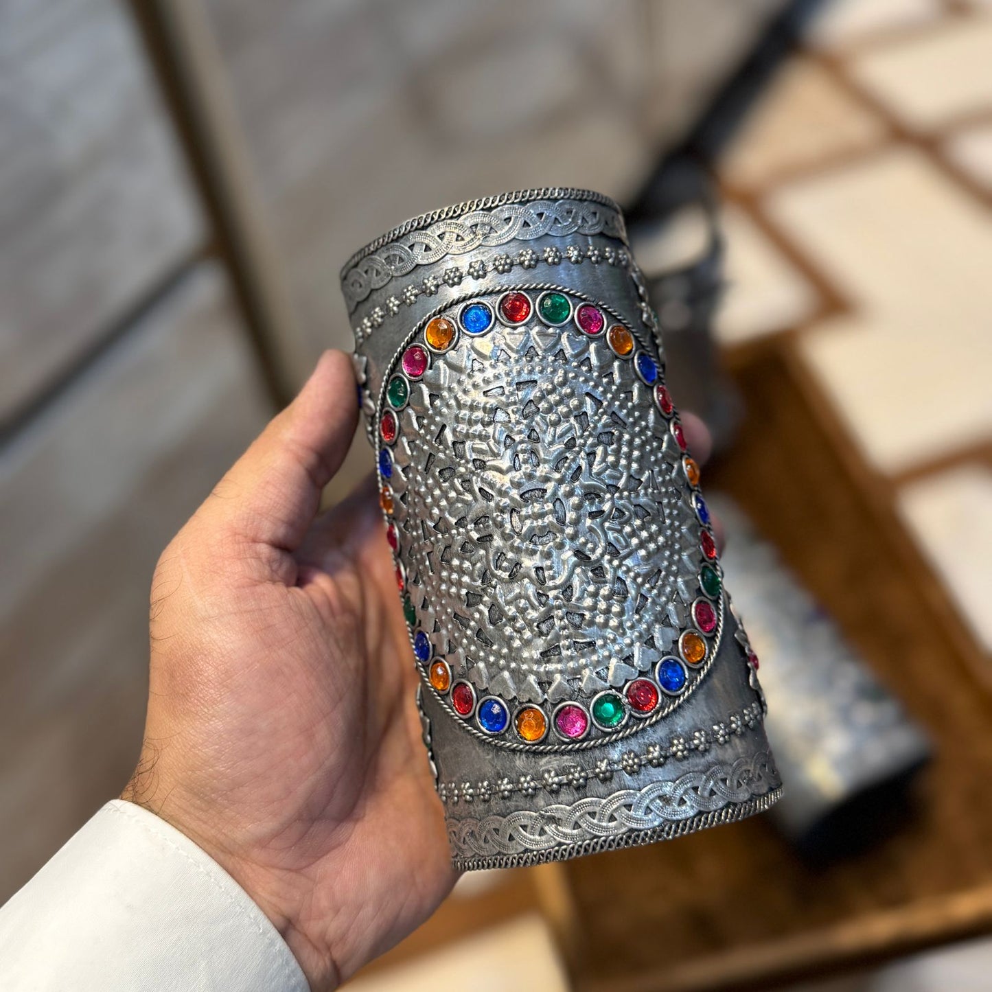 Large Oxidise Bangles_5 Design