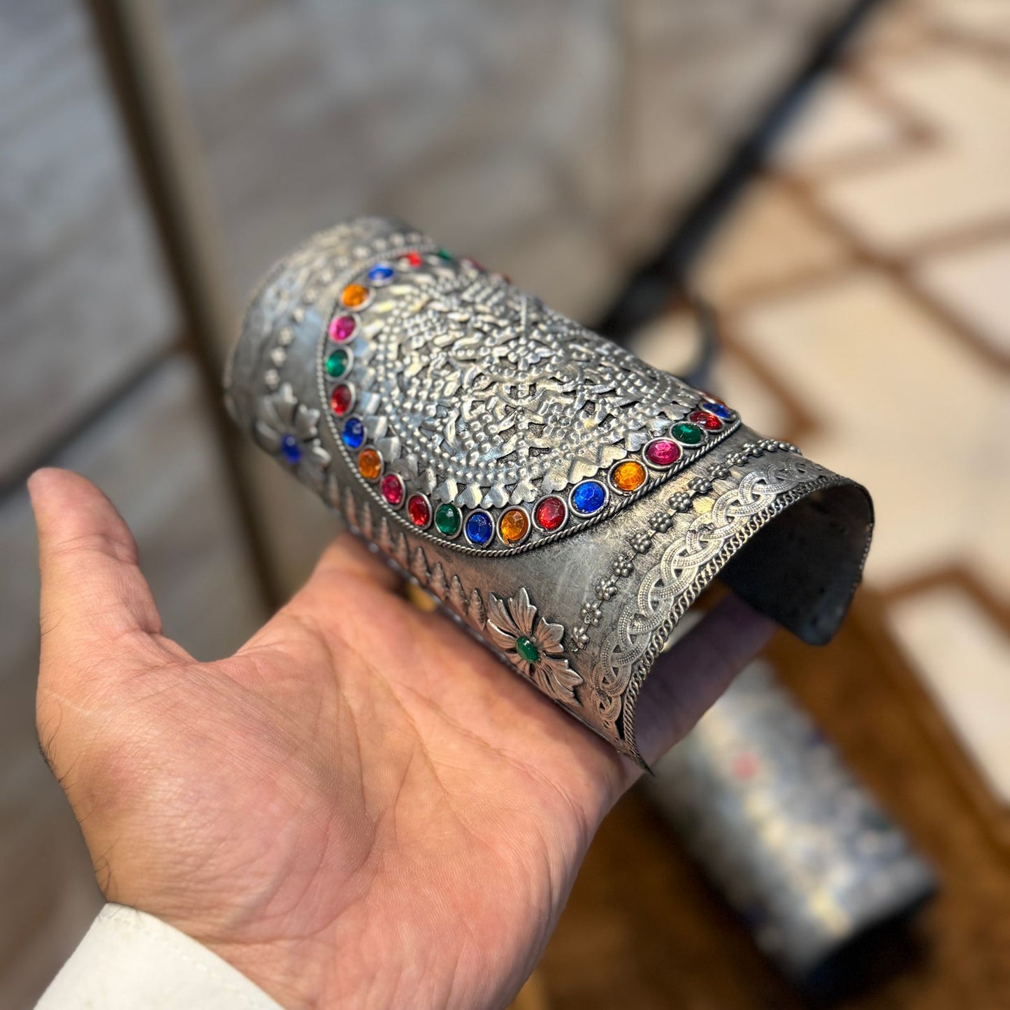 Large Oxidise Bangles_5 Design