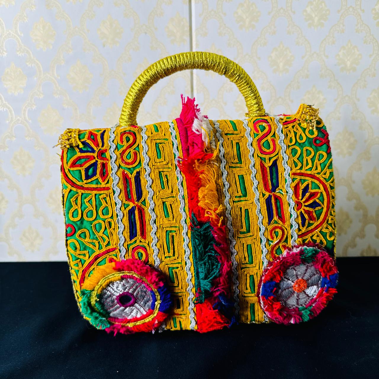 Vintage Afghani Handmade Bag