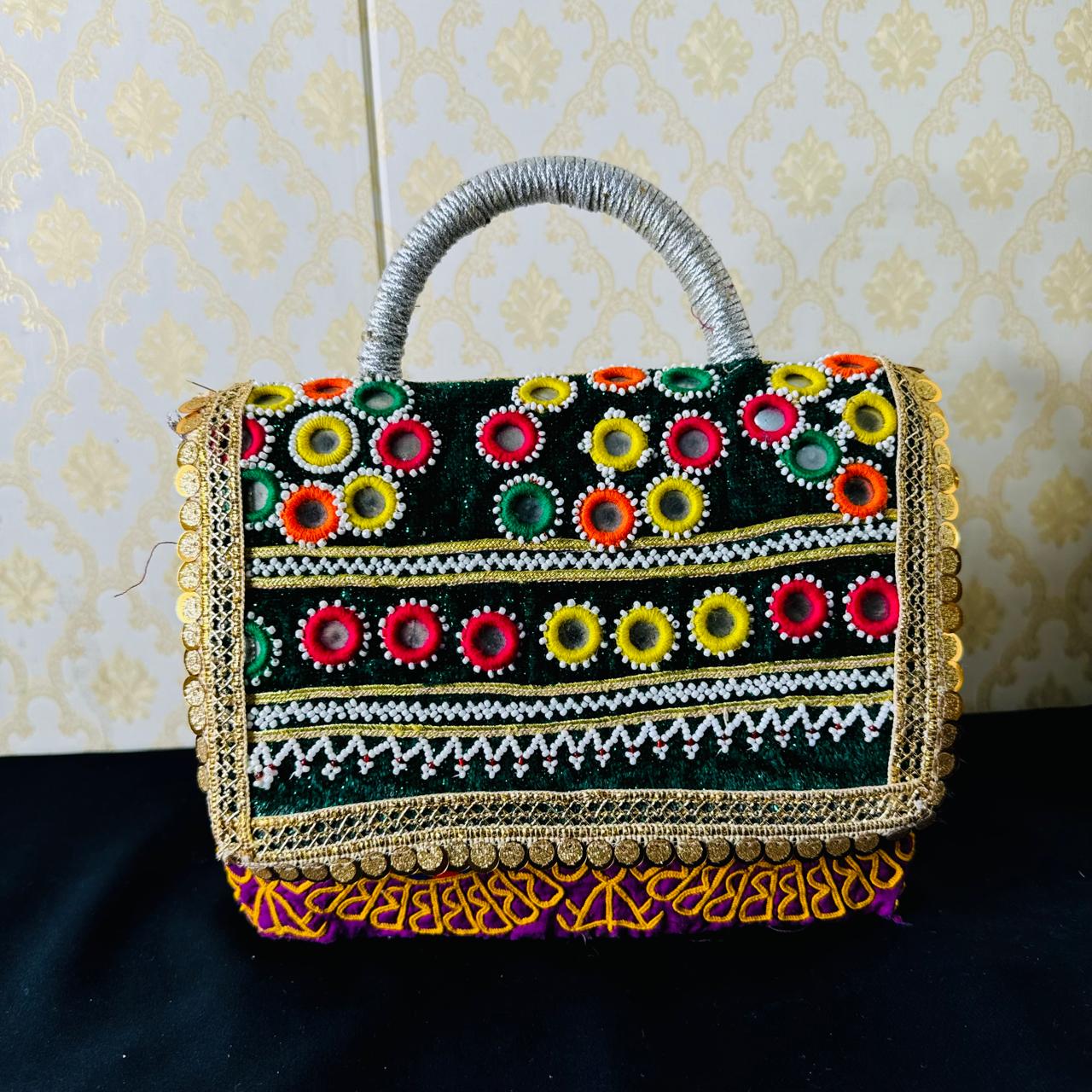 Vintage Afghani Handmade Bag