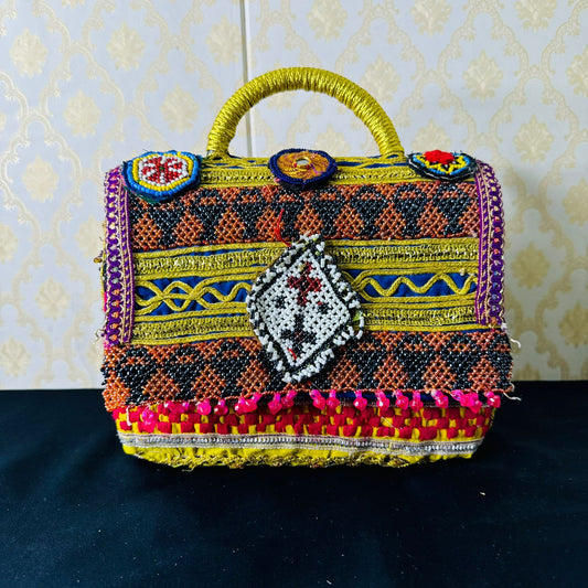 Vintage Afghani Handmade Bag