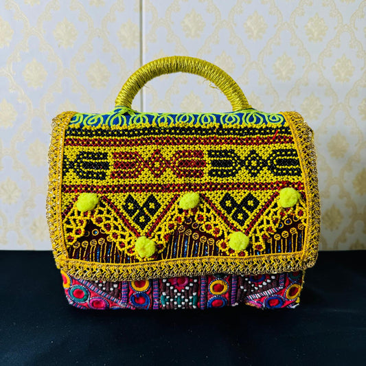 Vintage Afghani Handmade Bag