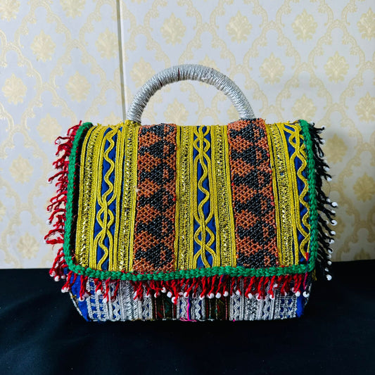 Vintage Afghani Handmade Bag