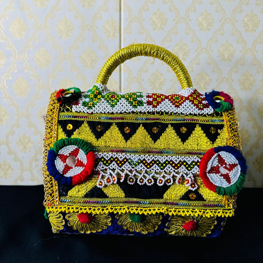 Vintage Afghani Handmade Bag