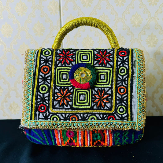 Vintage Afghani Handmade Bag