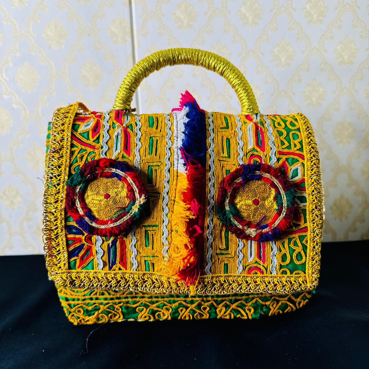 Vintage Afghani Handmade Bag