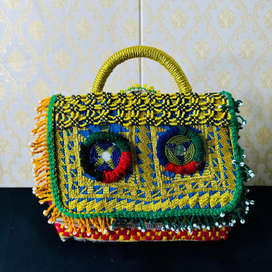 Vintage Afghani Handmade Bag