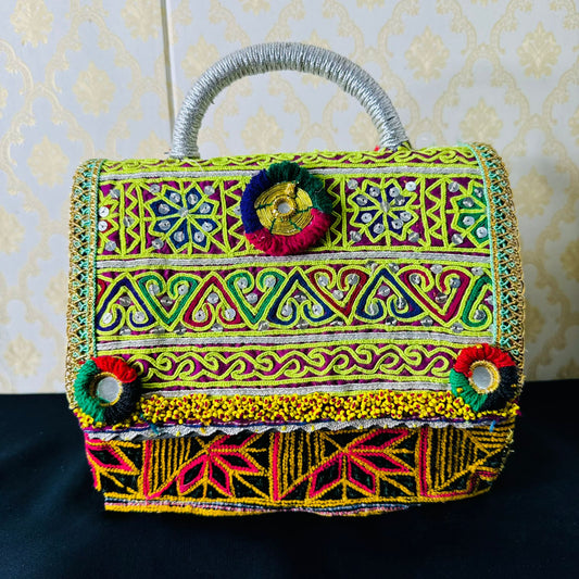 Vintage Afghani Handmade Bag