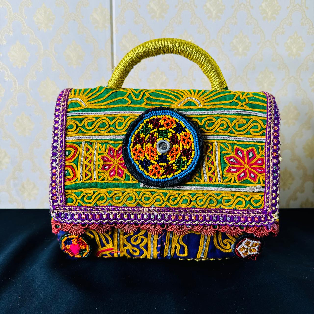 Vintage Afghani Handmade Bag