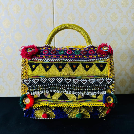 Vintage Afghani Handmade Bag