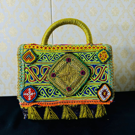 Vintage Afghani Handmade Bag