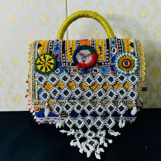 Vintage Afghani Handmade Bag