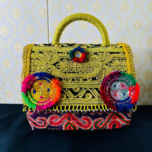 Vintage Afghani Handmade Bag