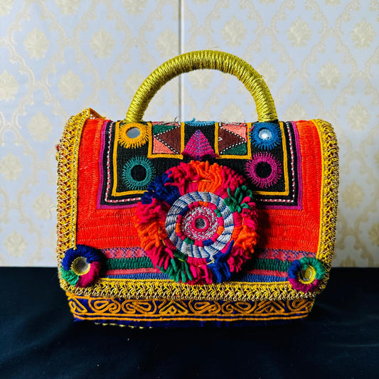 Vintage Afghani Handmade Bag