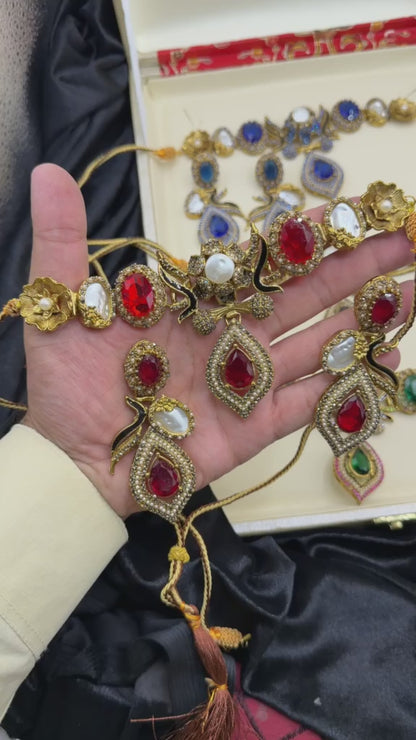 Royal Turkish Designer Choker Set | Wedding Collection – Design 14